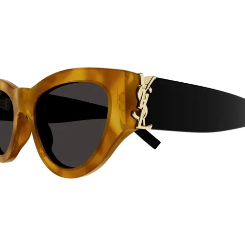 Saint Laurent SL M94 - 007 - 53 Napszemüvegek Havanna, Fekete Cat Eye (Macskaszem)