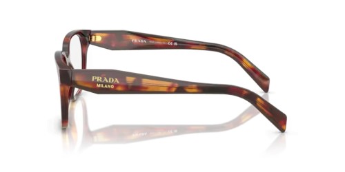 PRADA PR 17ZV - ​22A1O1 - ​54 Optikai keretek Mákos teknős Téglalap