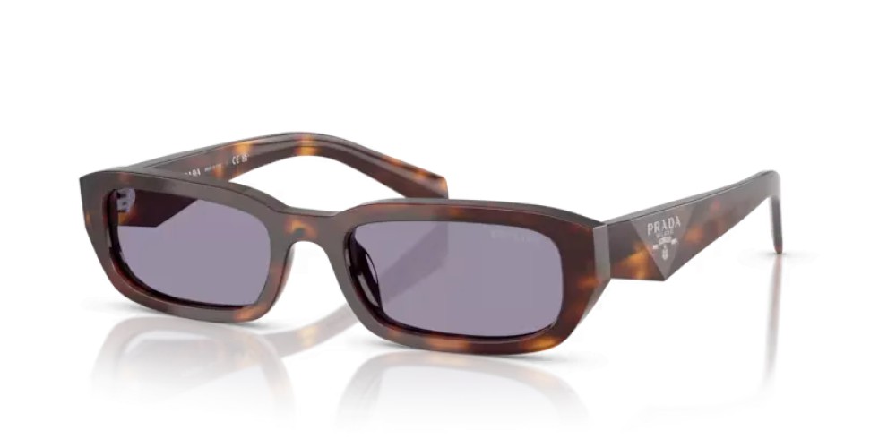 PRADA PR B06S - 15W03N - 53 Napszemüvegek Klasszikus teknős Téglalap