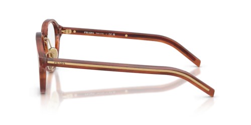 PRADA PR C05V - 27F1O1 - 50 Optikai keretek Csíkos konyak Phantos