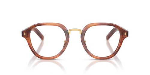 PRADA PR C05V - 27F1O1 - 50 Optikai keretek Csíkos konyak Phantos
