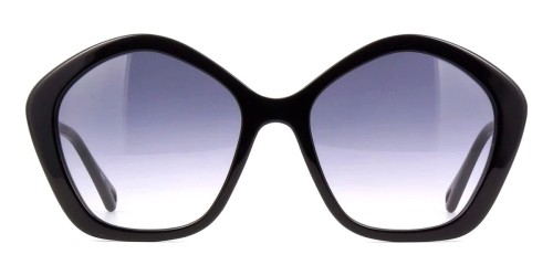 Chloé CH0082S - 005 - 57 Napszemüvegek Fekete Szögletes