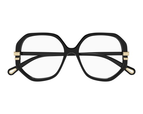 Chloé CH0107O - 005 - 56 Optikai keretek Fekete Szögletes