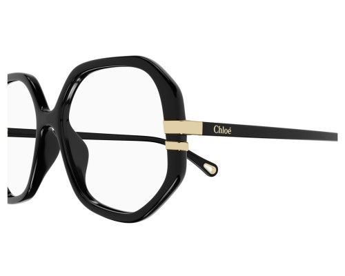 Chloé CH0107O - 005 - 56 Optikai keretek Fekete Szögletes