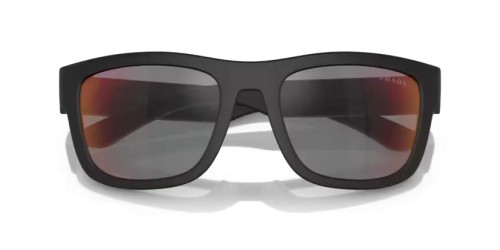 Prada Linea Rossa PS 01ZS - DG008F - 56 Napszemüvegek Fekete gumi Párna