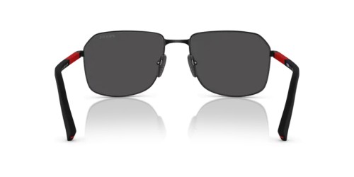 Prada Linea Rossa PS A51S - 1BO06F - 57 Napszemüvegek Mattfekete Téglalap