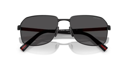 Prada Linea Rossa PS A51S - 1BO06F - 57 Napszemüvegek Mattfekete Téglalap