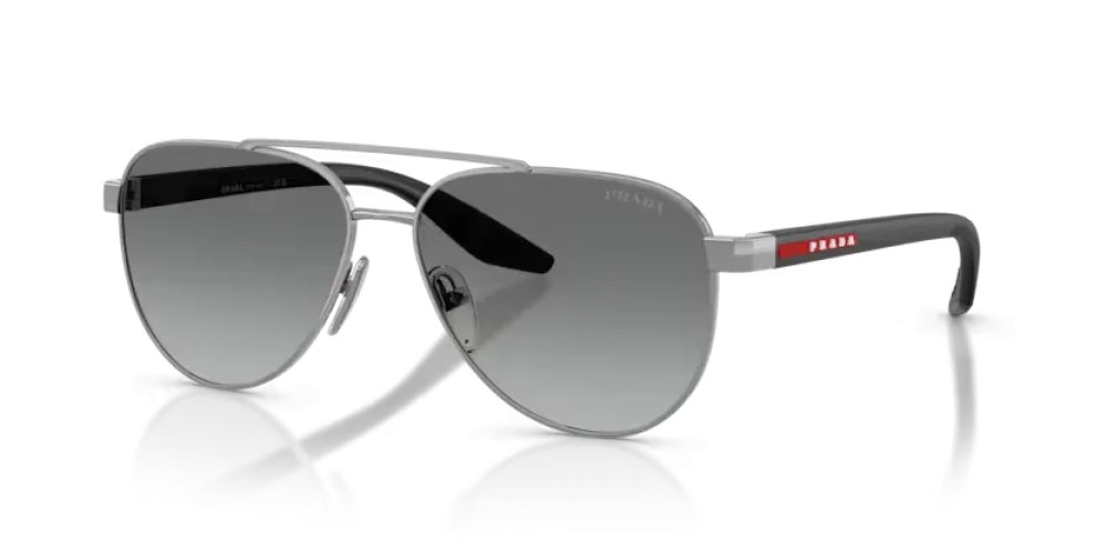 Prada Linea Rossa PS A52S - 5AV3M1 - 58 Napszemüvegek Kékesszürke fém Pilóta (Aviator)