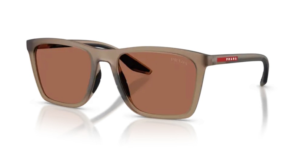 Prada Linea Rossa PS B08S - 29F50A - 56 Napszemüvegek Matt barna Párna