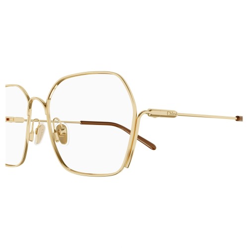Chloé CH0208O - 005 - 58 Optikai keretek Arany Szögletes
