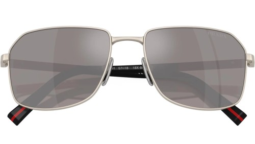 Prada Linea Rossa PS A51S - 18X80I - 57 Napszemüvegek Matt pezsgő Téglalap