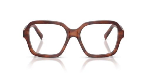 MIU MIU MU 03YV - 26E1O1 - 54 Optikai keretek Csíkos tobacco Szögletes