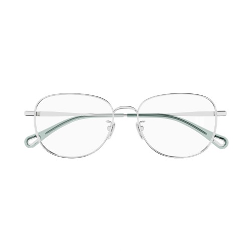 Chloé CH0213OA - 002 - 53 Optikai keretek Ezüst Pillow (Lekerekített)