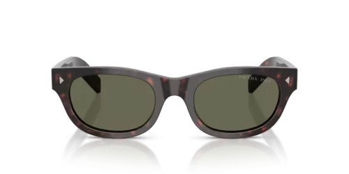 PRADA PR C09S - 17N03R - 51 - POLARIZÁLT LENCSÉKKEL Napszemüvegek Havanna Cat Eye (Macskaszem)