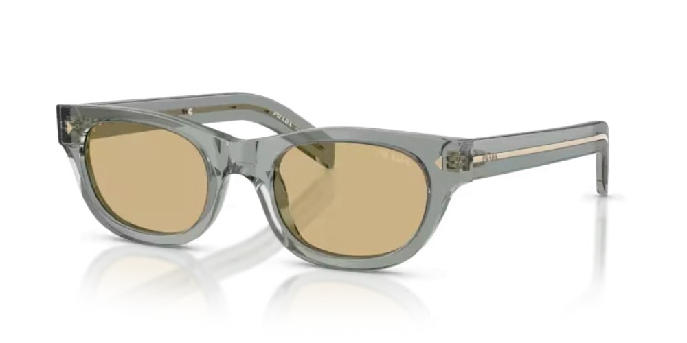 PRADA PR C09S - 21J70R - 51 Napszemüvegek Áttetsző köd Cat Eye (Macskaszem)