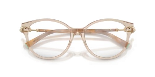 TIFFANY & CO. TF2289 - 8445 - 55 Optikai keretek Kristálybézs Cat Eye (Macskaszem)