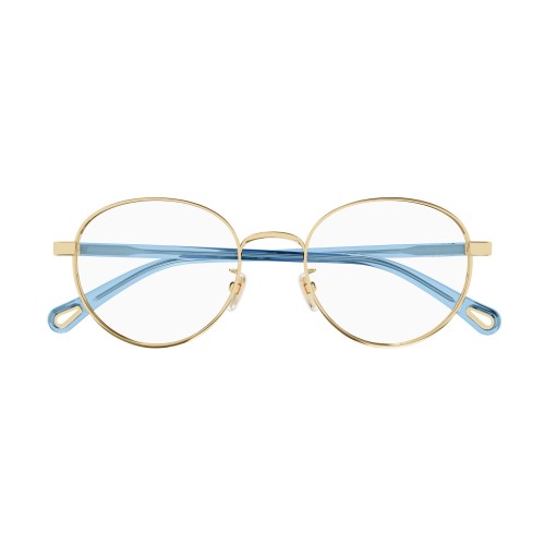 Chloé CH0216OA - 005 - 52 Optikai keretek Arany,Kék Pillow (Lekerekített)