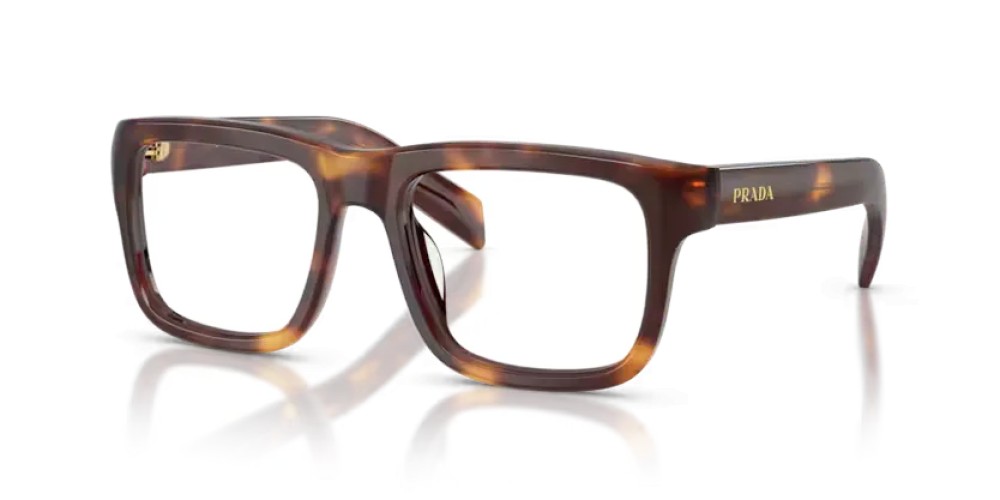 PRADA PR D02V - 15W1O1 - 54 Optikai keretek Havanna Téglalap