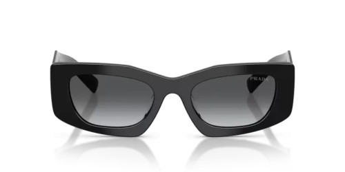 PRADA PR D03SD - 16K08Z - 51 Napszemüvegek Fekete Téglalap