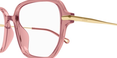 Chloé CH0218OA - 003 - 55 Optikai keretek Rózsaszín,Arany Szögletes