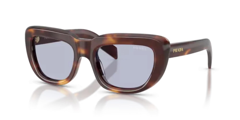 PRADA PR D07S - 15W30X - 53 Napszemüvegek Klasszikus teknős Téglalap