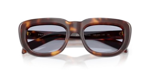 PRADA PR D07S - 15W30X - 53 Napszemüvegek Klasszikus teknős Téglalap
