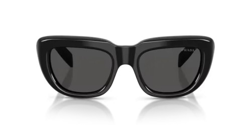 PRADA PR D07S - 16K08Z - 53 Napszemüvegek Fekete Téglalap