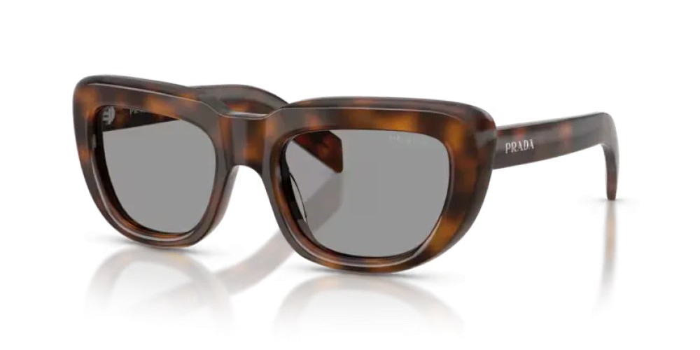 PRADA PR D07S - 20D50Q - 53 Napszemüvegek Borókás teknős Téglalap
