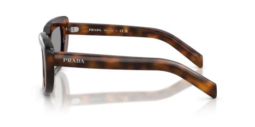 PRADA PR D07S - 20D50Q - 53 Napszemüvegek Borókás teknős Téglalap
