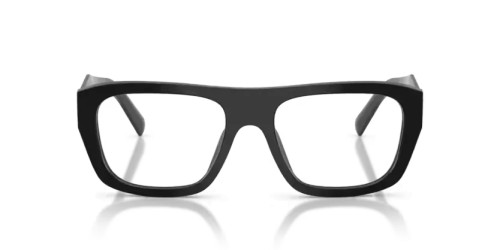 PRADA PR D07VU - 16K1O1 - 52 Optikai keretek Fekete Téglalap