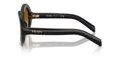 PRADA PR D08SU - 16K10X - 53 Napszemüvegek Fekete Kerek