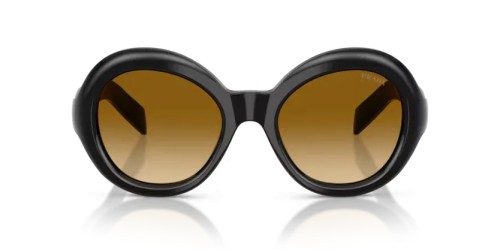PRADA PR D08SU - 16K10X - 53 Napszemüvegek Fekete Kerek