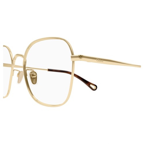 Chloé CH0245OA - 001 - 53 Optikai keretek Arany Szögletes