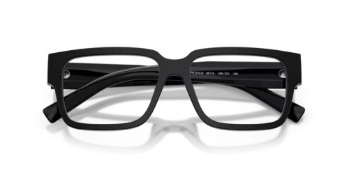 PRADA PR D10VD - 16K1O1 - 55 Optikai keretek Fekete Téglalap