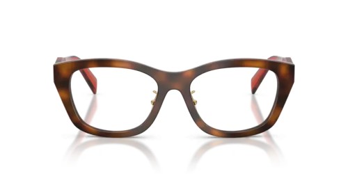 PRADA PR D11VD - 01K1O1 - 53 Optikai keretek Boróka havanna Szabálytalan