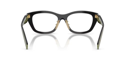 PRADA PR D11VD - 03K1O1 - 53 Optikai keretek Fekete Szabálytalan