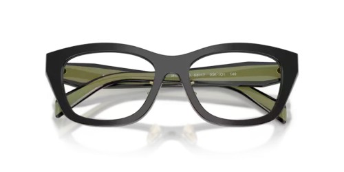 PRADA PR D11VD - 03K1O1 - 53 Optikai keretek Fekete Szabálytalan