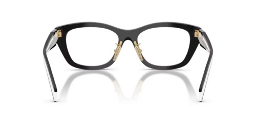 PRADA PR D11VD - 20G1O1 - 53 Optikai keretek Fekete Szabálytalan