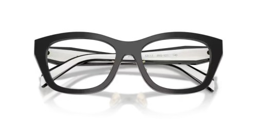 PRADA PR D11VD - 20G1O1 - 53 Optikai keretek Fekete Szabálytalan