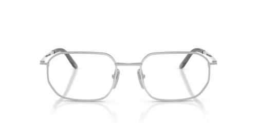 PRADA PR D51V - 1BC1O1 - 54 Optikai keretek Ezüst Szabálytalan