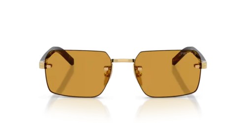 PRADA PR D55S - 5AK50P - 55 Napszemüvegek Arany Téglalap