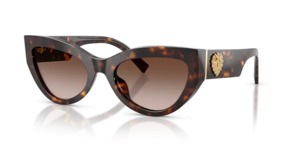 DOLCE & GABBANA DG4536 - 502/13 - 55 Napszemüvegek Havanna Cat Eye (Macskaszem)