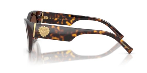 DOLCE & GABBANA DG4536 - 502/13 - 55 Napszemüvegek Havanna Cat Eye (Macskaszem)