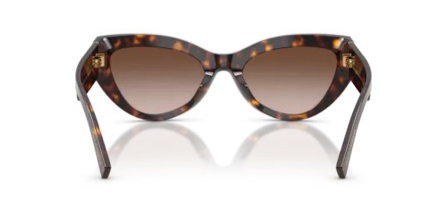 DOLCE & GABBANA DG4536 - 502/13 - 55 Napszemüvegek Havanna Cat Eye (Macskaszem)