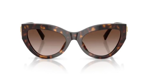 DOLCE & GABBANA DG4536 - 502/13 - 55 Napszemüvegek Havanna Cat Eye (Macskaszem)