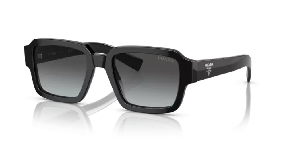 PRADA PR 02ZS - 1AB06T - 52 Napszemüvegek Fekete Szögletes