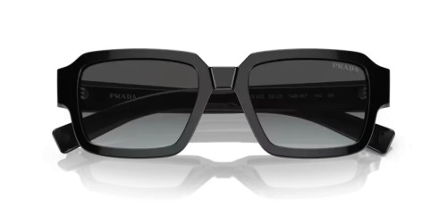 PRADA PR 02ZS - 1AB06T - 52 Napszemüvegek Fekete Szögletes