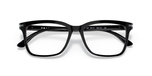PRADA PR 14WV - 1AB1O1 - 56 Optikai keretek Fekete Téglalap