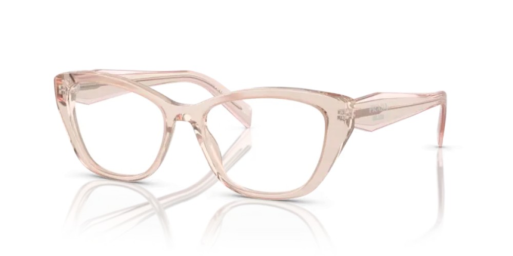 PRADA PR 19WV - 15J1O1 - 53 Optikai keretek Crystal geranium Cat Eye (Macskaszem)