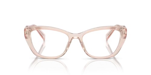 PRADA PR 19WV - 15J1O1 - 53 Optikai keretek Crystal geranium Cat Eye (Macskaszem)